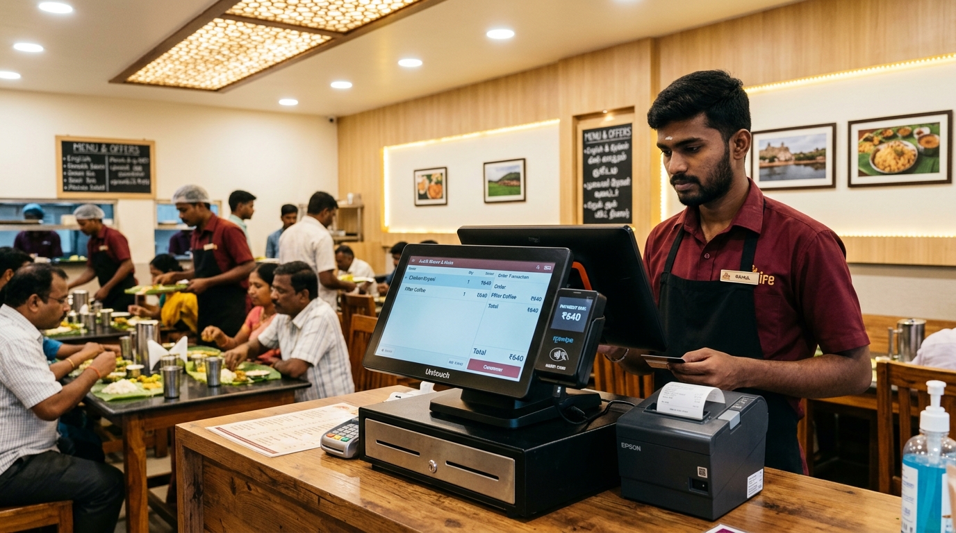 Indian Restaurant POS Terminal